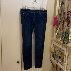 Hudson Flap Pocket Skinny Jeans